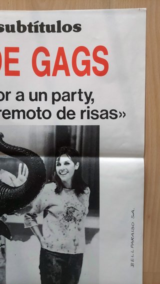 Cartel Cine El Guateque Peter Sellers 1968