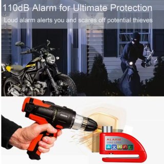 Disco Freno Moto con Alarma y Cuerda