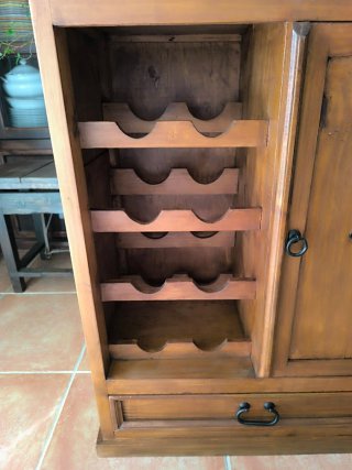 Alacena Botellero Mueble cocina Madera Restaurado