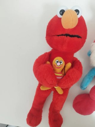 Peluche Papá Pitufo y Coco