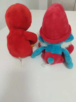 Peluche Papá Pitufo y Coco