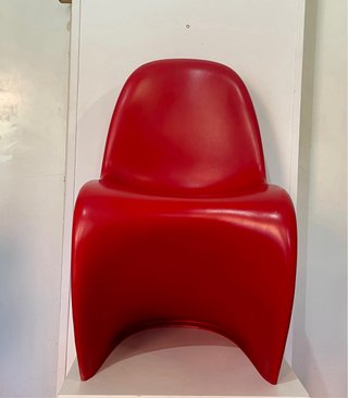 Pack 4 Sillas Diseño Panton Rojo