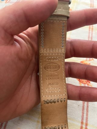 Orologio Fossil Vintage Beige/Marrone Funzionante