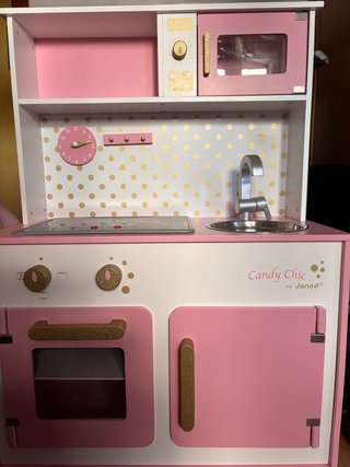 Cocina Janod Rosa Infantil
