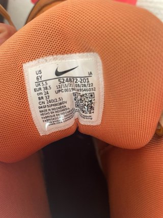 Stivali da escursionismo Nike Woodside beige/arancione