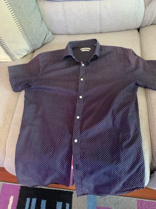 Camisa Jack & Jones Slim Fit Estampada Talla L