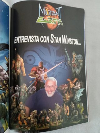 MUTANT EARTH. COMPLETA. STAN WINSTON EN COMIC.