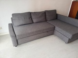 Sofá Cama IKEA FRIHETEN Gris