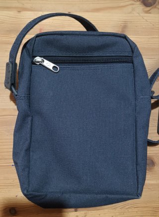 Bolso bandolera Samsonite azul