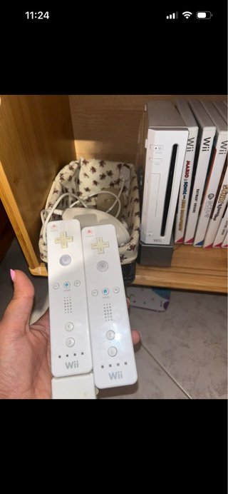 Nintendo Wii con giochi