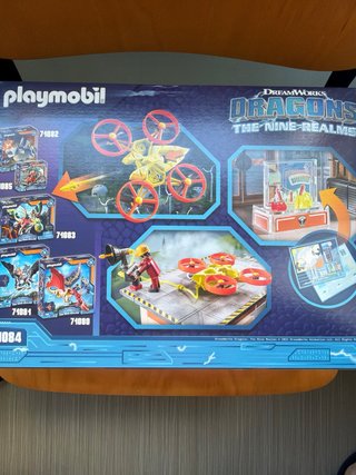 Playmobil Laboratorio Dragons 71084