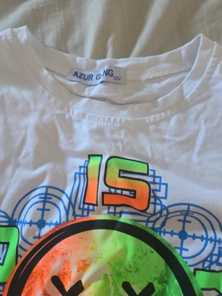 Conjunto camiseta y bañador niño