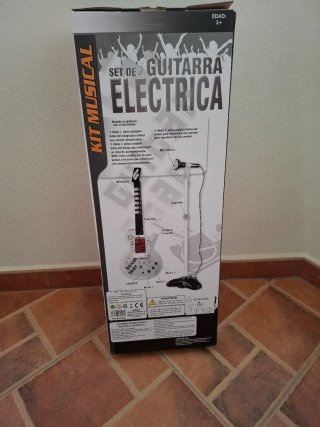 Guitarra Eléctrica Juguete con Micrófono
