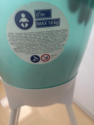 Bañera bebé con patas
