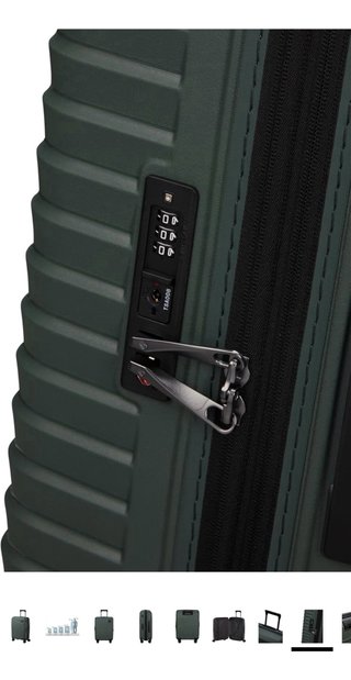 Samsonite Intuo Maleta Cabina 55 cm Verde (Olive)