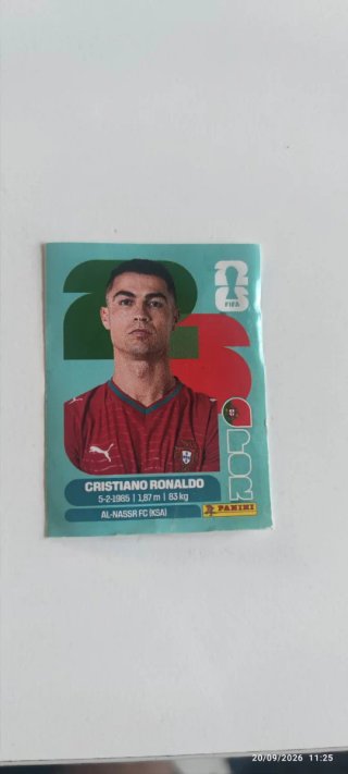 Lote 3 Cromos Mundial 2026