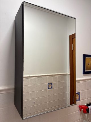 Espejo de baño con mueble