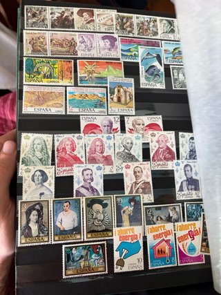 Colección de sellos España