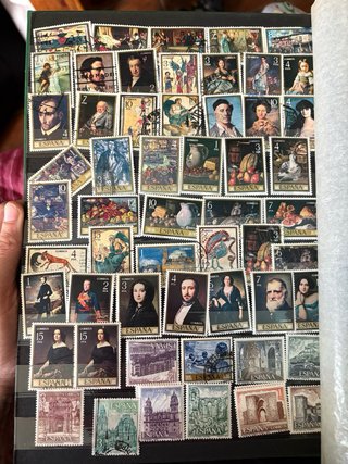 Colección de sellos España