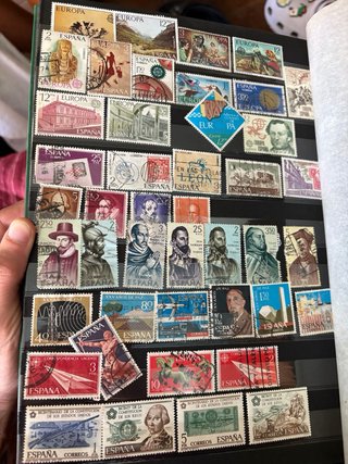 Colección de sellos España