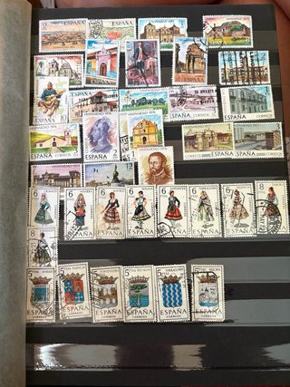 Colección de sellos España