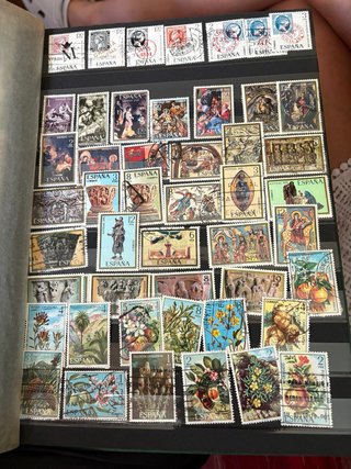 Colección de sellos España