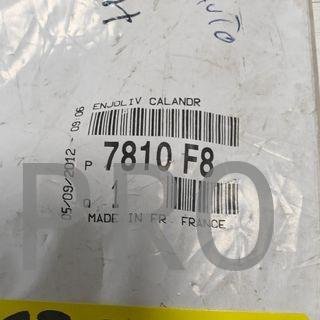MOLDURA CENTRAL PARACHOQUE DELANTERO PEUGEOT 607