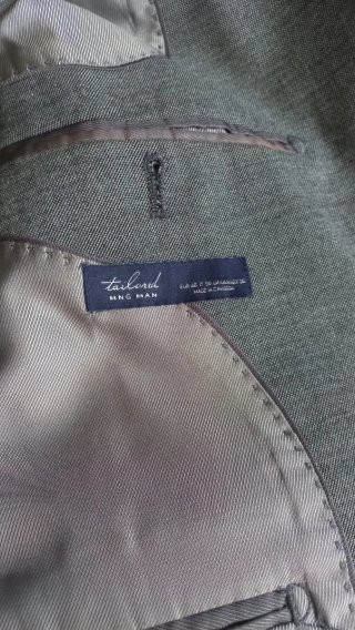 Traje de hombre gris