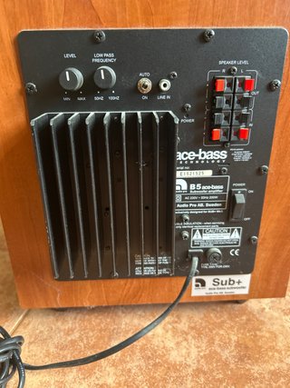 Subwoofer Audio Pro B5 Ace Bass Amplificado