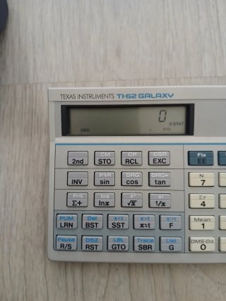 Calculadora Texas Instruments TI-62 Galaxy