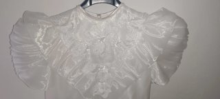Vestido de comunión niña blanco