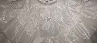 Vestido de comunión niña blanco