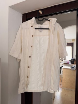 Camisa Springfield Lino Beige Talla M