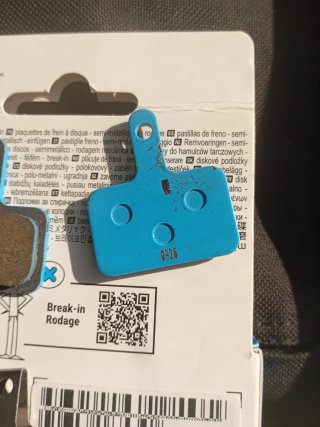 Pastillas Freno bicicleta Disco Semi-Metálicas