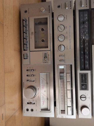 Torre Sonido Sony Plata