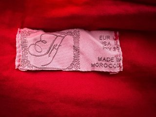 Chaqueta roja entretiempo Talla L