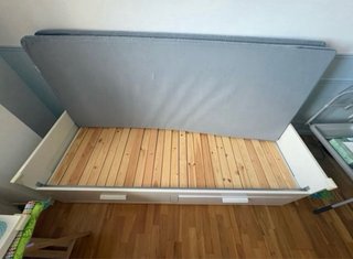 Cama Diván Extensible IKEA Brimnes Blanca