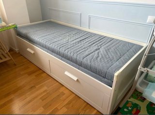 Cama Diván Extensible IKEA Brimnes Blanca