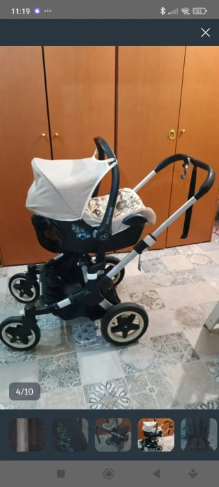 Cochecito Bugaboo Donkey 2 Mono. € ajustado xq urg