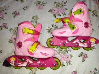 Patinetes en línea infantiles Oxelo rosas