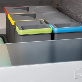 Contenitori per cassetti cucina Emuca Recycle