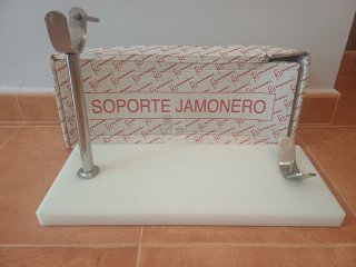 Soporte Jamonero Flores Cortes