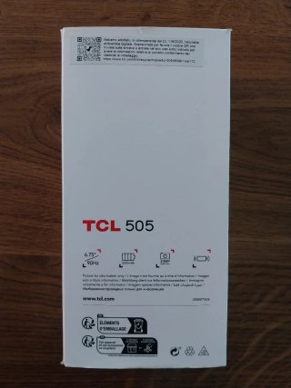 Teléfono TCL 505 128GB Negro NUEVO