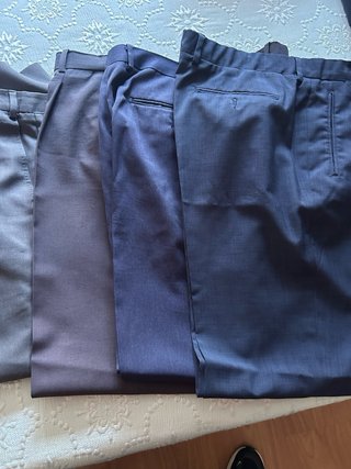 14 Pantalones de caballero varios colores