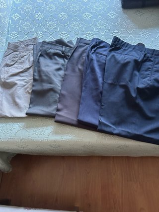 14 Pantalones de caballero varios colores