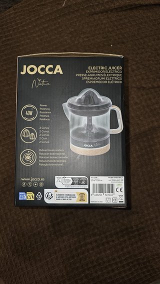 Exprimidor Eléctrico Jocca Nature 0.7L.