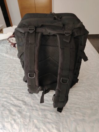 Mochila Negra Senderismo y Viaje