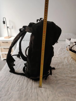 Mochila Negra Senderismo y Viaje