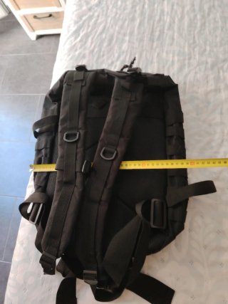 Mochila Negra Senderismo y Viaje