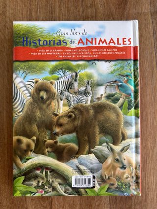 Libro infantil Historias de animales
